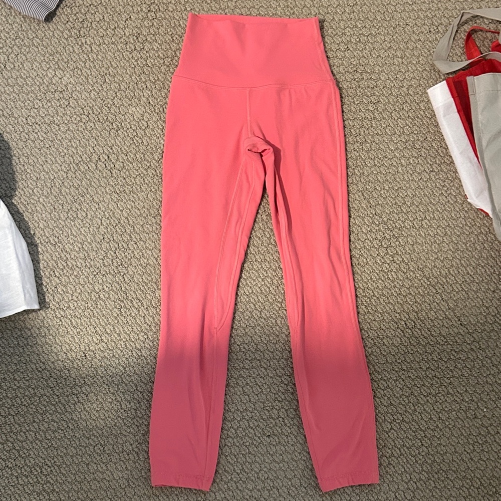 Lululemon pink Leggings